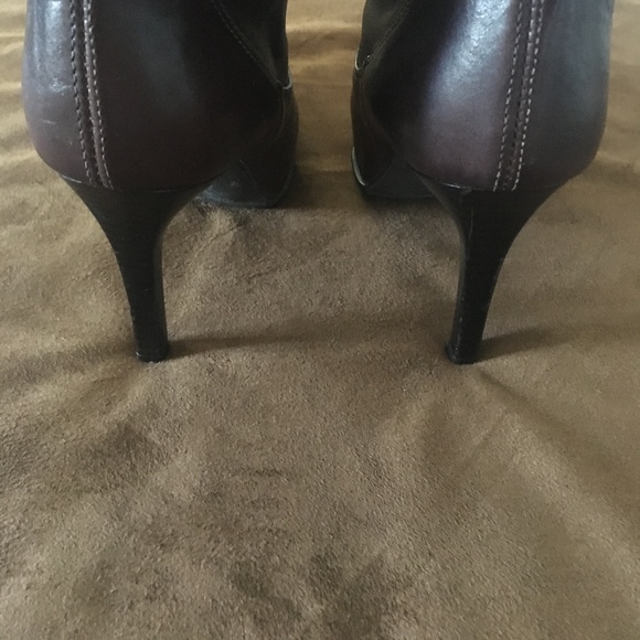 Brown Boots - Heels - 100% Leather - Picture 8 of 8